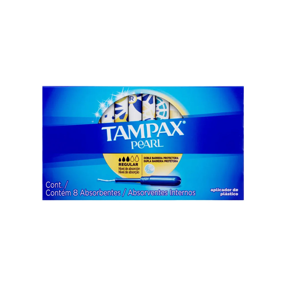 TAMPAX PEARL TAM. REGULAR 8 UN.