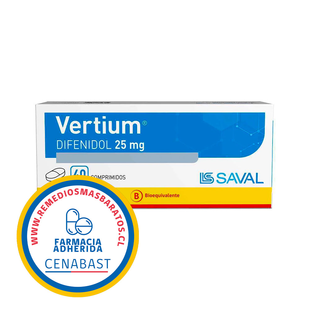 VERTIUM 25 MG X 40 COMP CENABAST