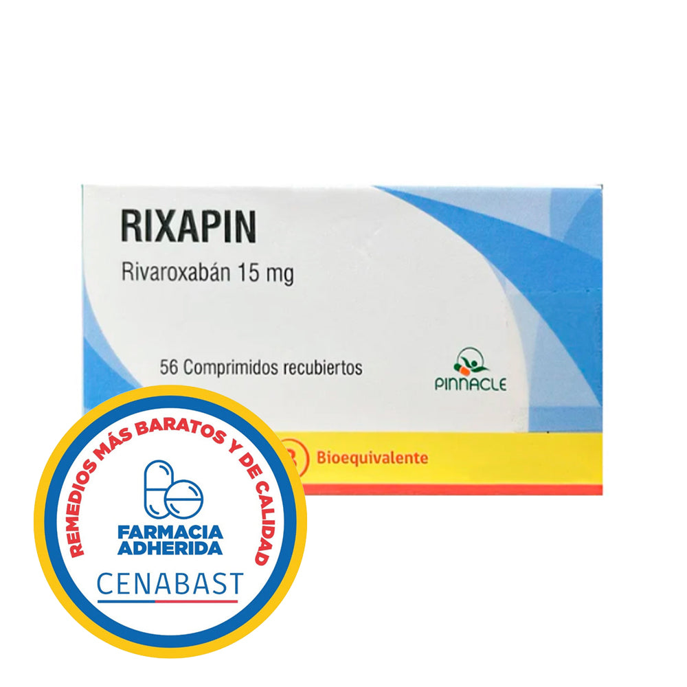 RIXAPIN 15 MG X 56 COM CENABAST