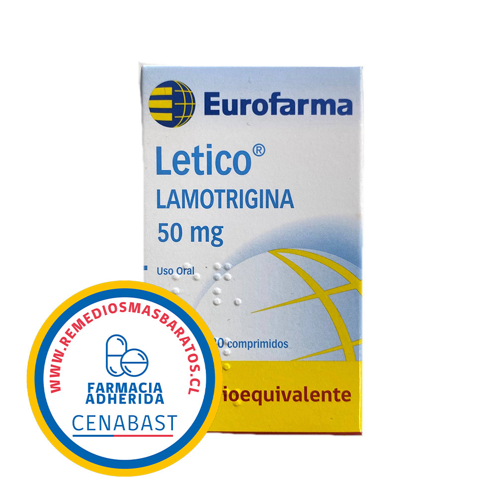 LETICO 50 MG X 30 CENABAST
