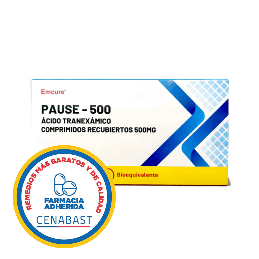 PAUSE 500 MG X 20 COM CENABAST