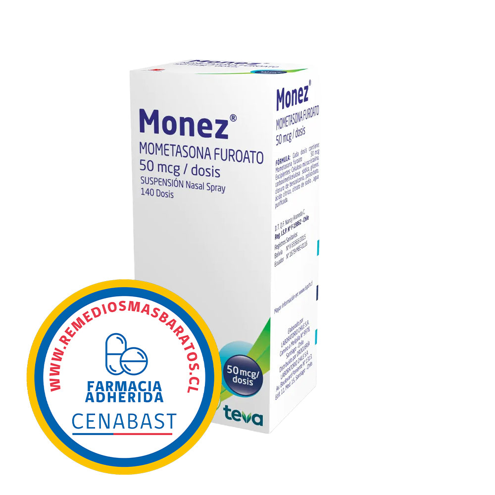 MONEZ 50 MCG/DO SUSP NAS 140 DSS CENABAST