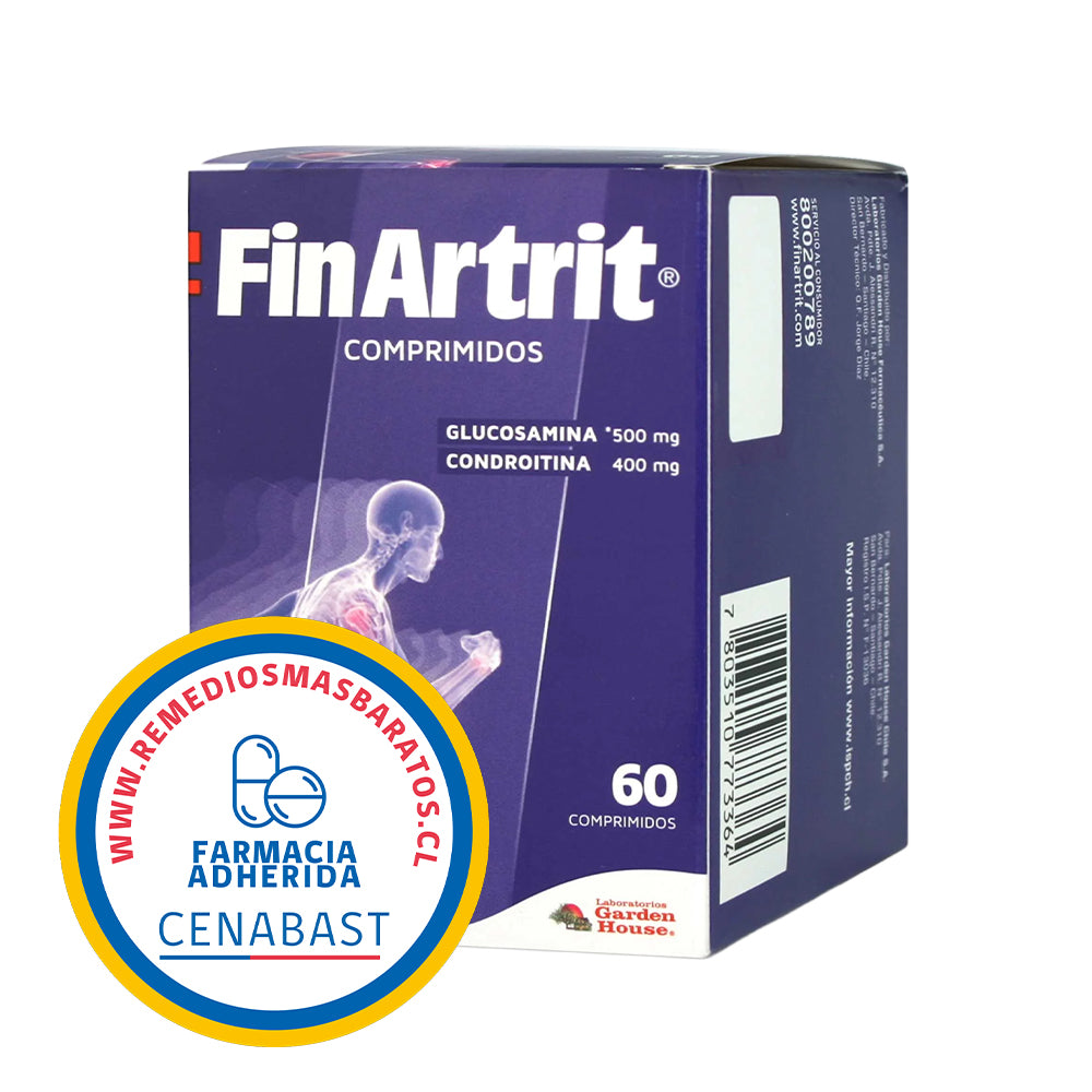 FINARTRIT 500/400 MG CAJA 60 CM CENABAST