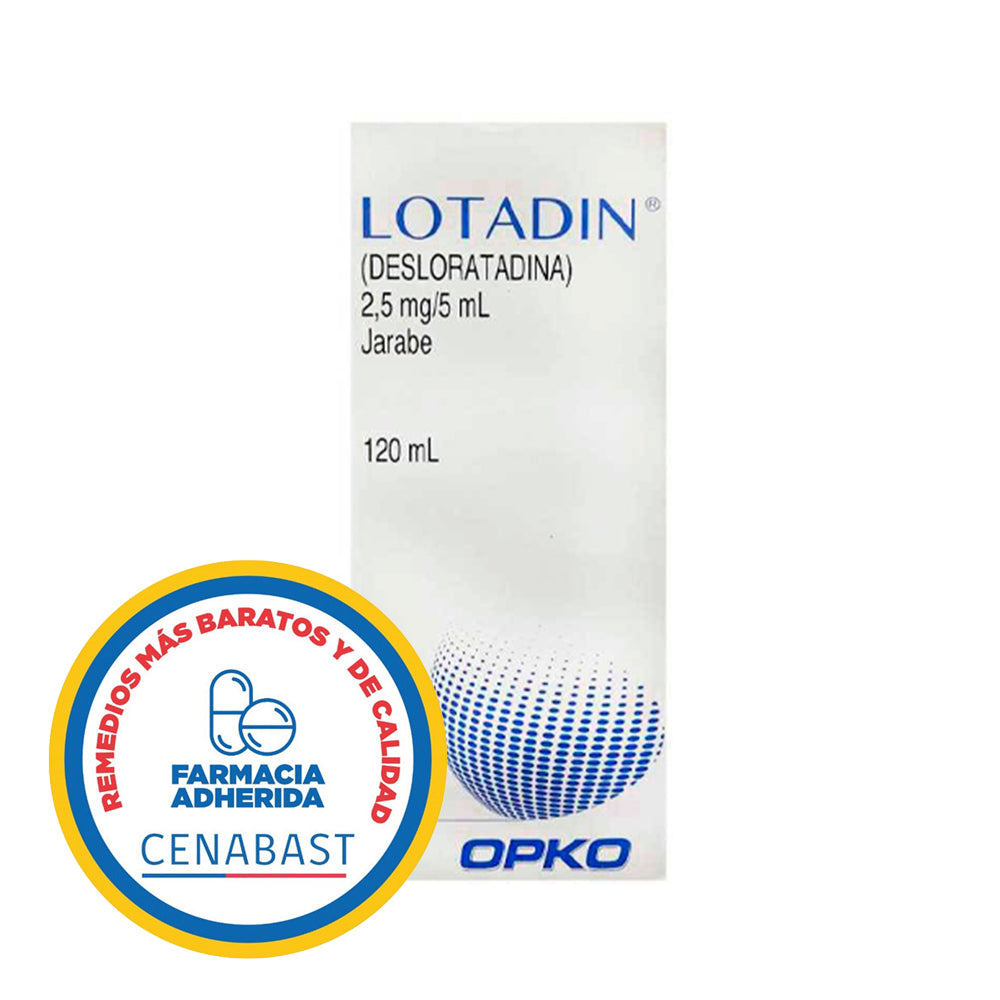 LOTADIN 2,5MG/5ML X 120 ML CENABAST