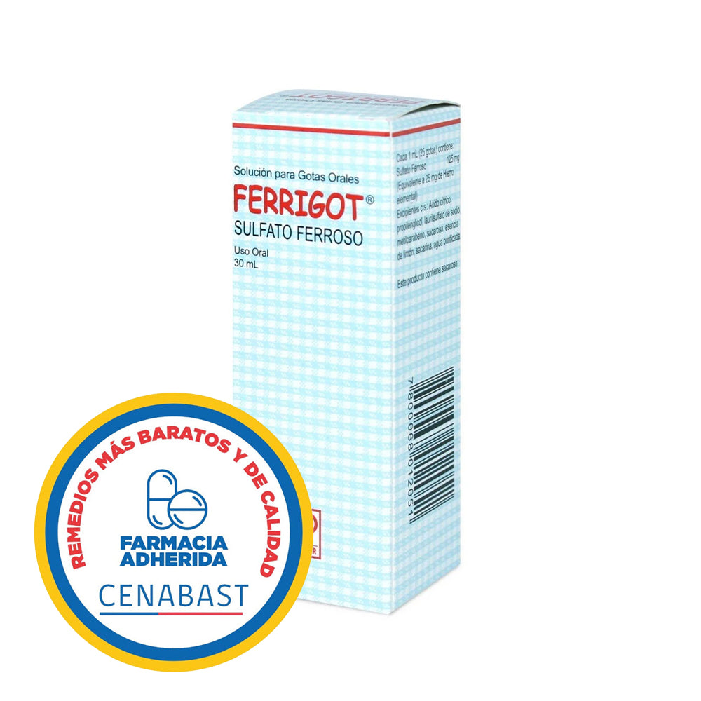 FERRIGOT 30 ML CENABAST