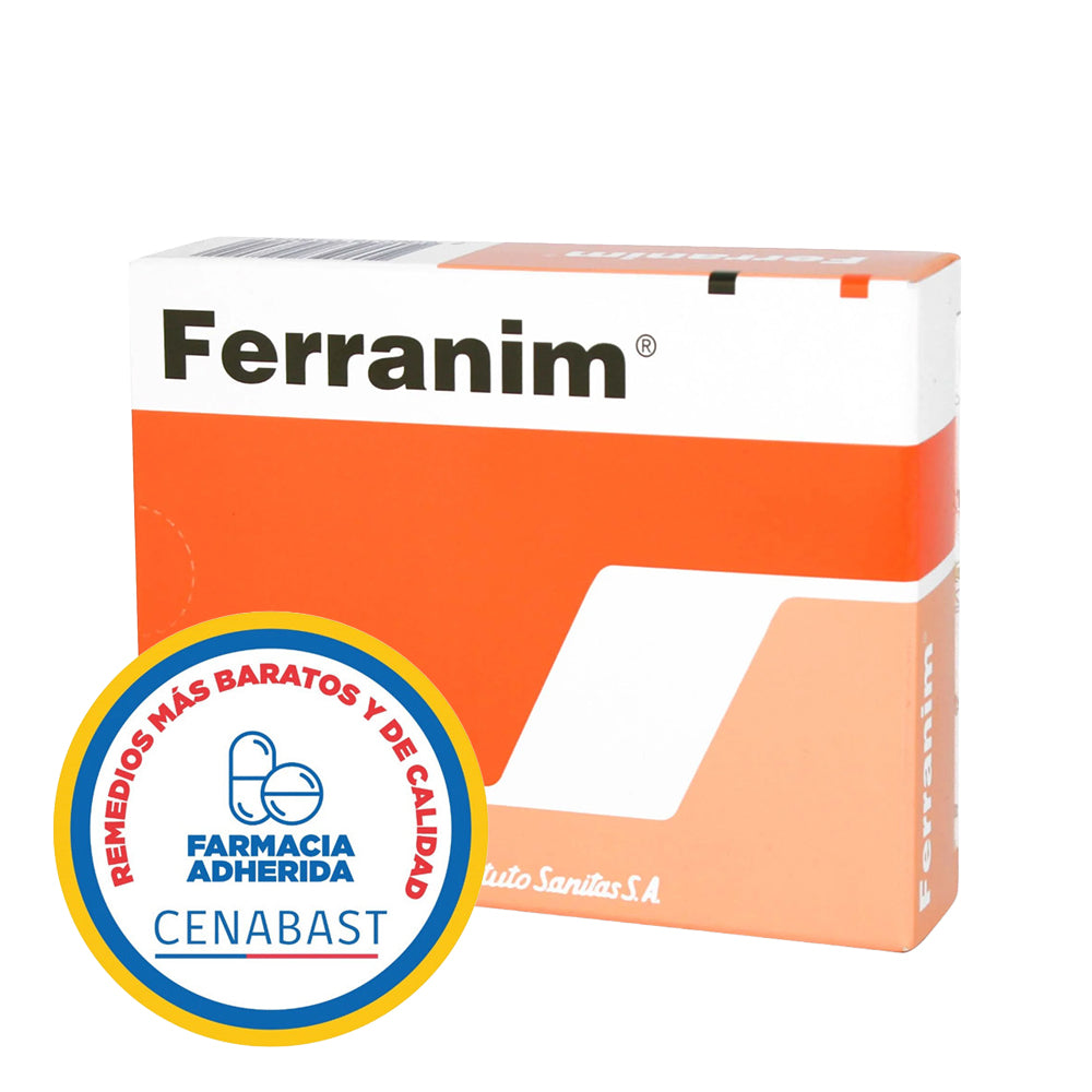 FERRANIM 30 CAPSULAS CENABAST