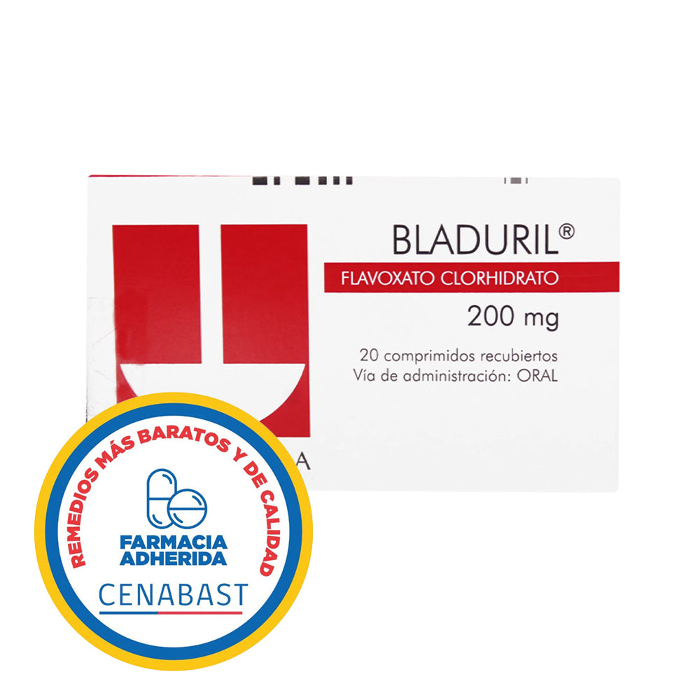 BLADURIL 200MG X 20 COMPRIMIDOS CENABAST