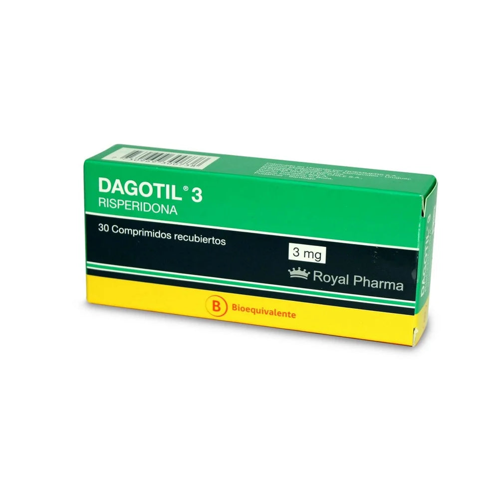 DAGOTIL COMPRIMIDOS 3 MG X 30 ROYAL PHARMA.
