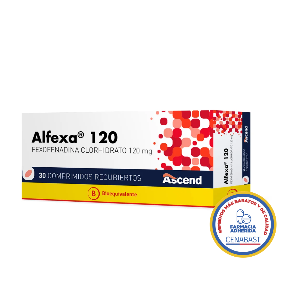 ALFEXA 120 MG X 30 COMPRIMIDOS REC CENABAST