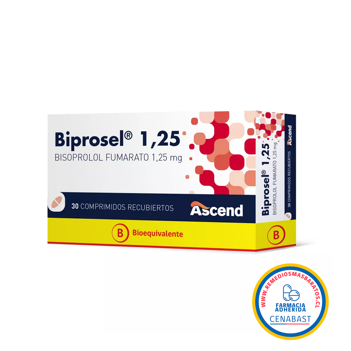 BIPROSEL 1,25 MG X 30 COMPRIMIDOS