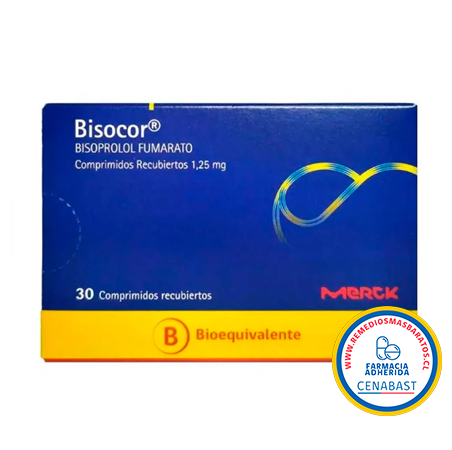 BISOCOR 1.25 MG X 30 COMPRIMIDOS