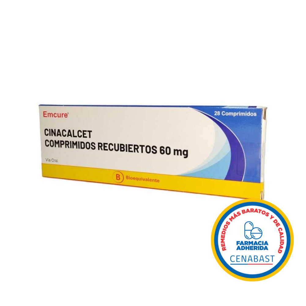 CINACALCET 60 MG X 28 COMP. CENABAST