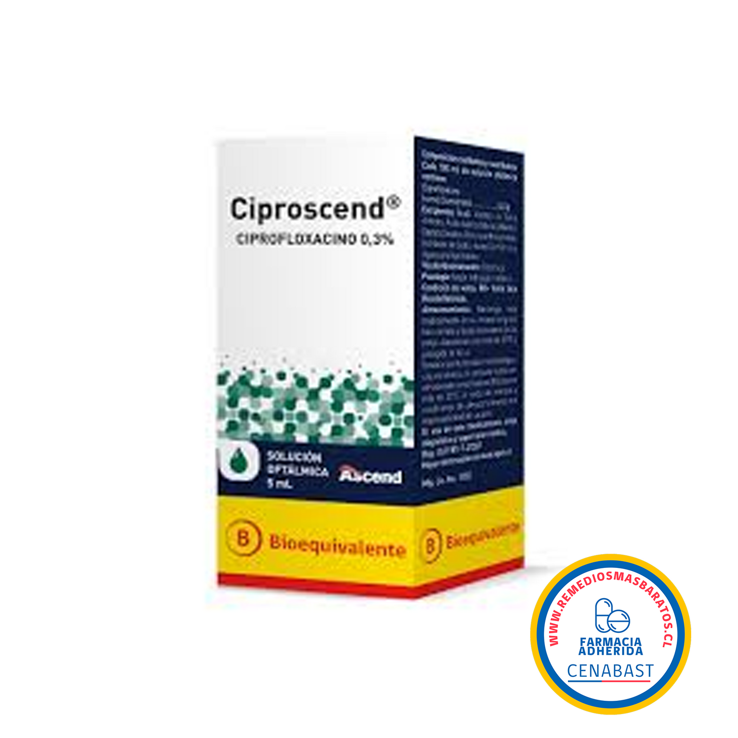 CIPROSEAD 0,3/5ML (CIPROFLOXACINO)