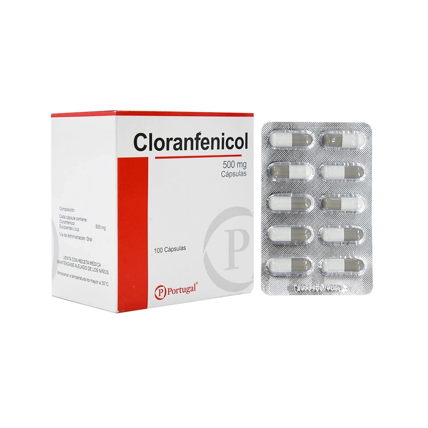 Cloranfenicol cápsula 500 mg