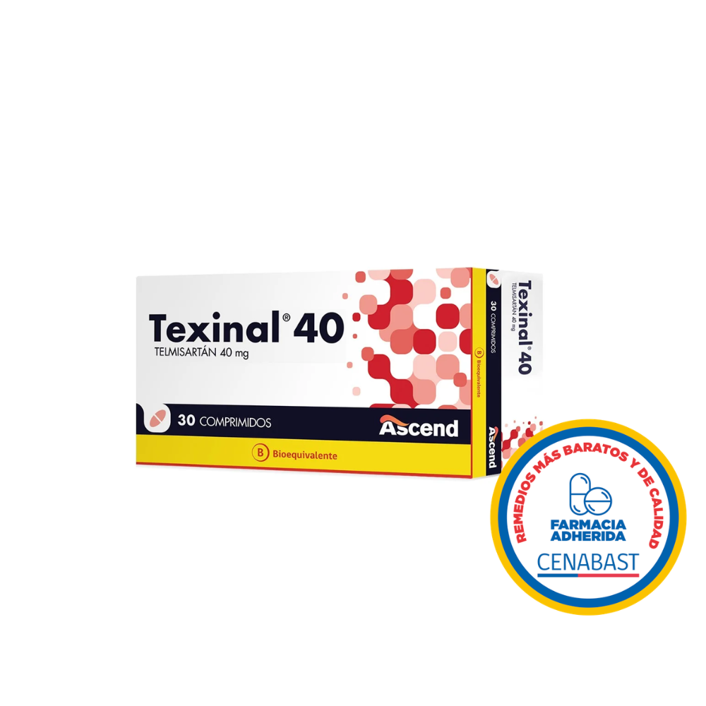 TEXINAL 40 MG X 30 CM CENABAST