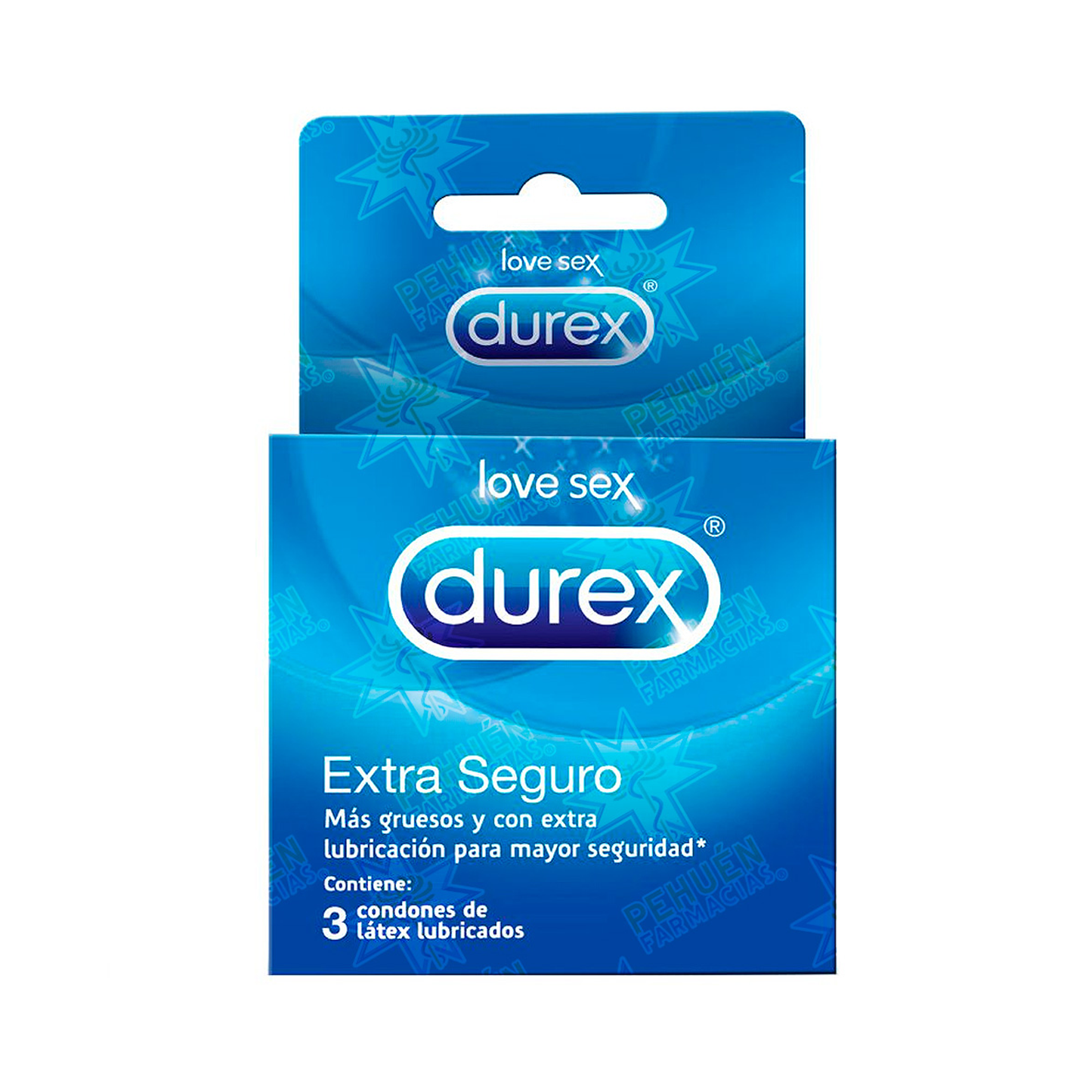 DUREX EXTRA SEGURO X 3 CONDONES