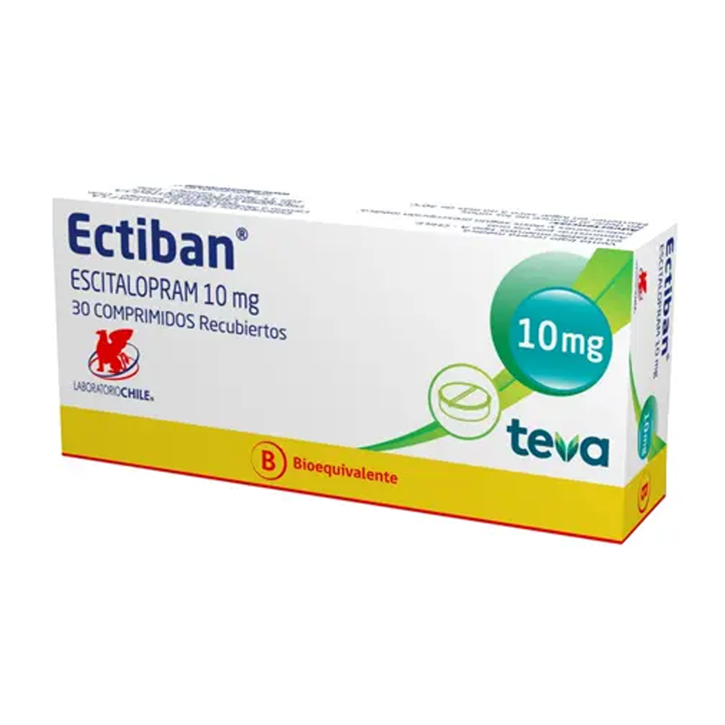 ECTIBAN COMPRIMIDOS 10 MG X 30 (BE)