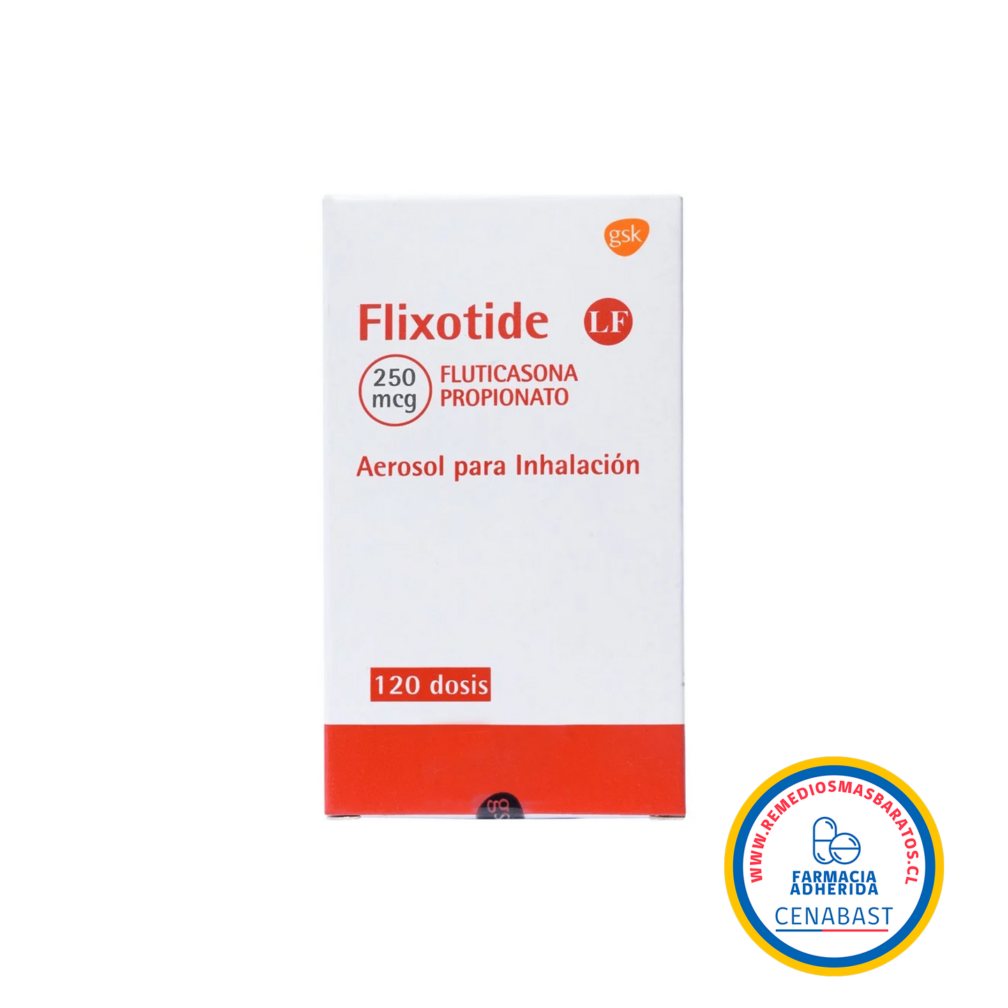 FLIXOTIDE 250MCG X 120 DOSIS