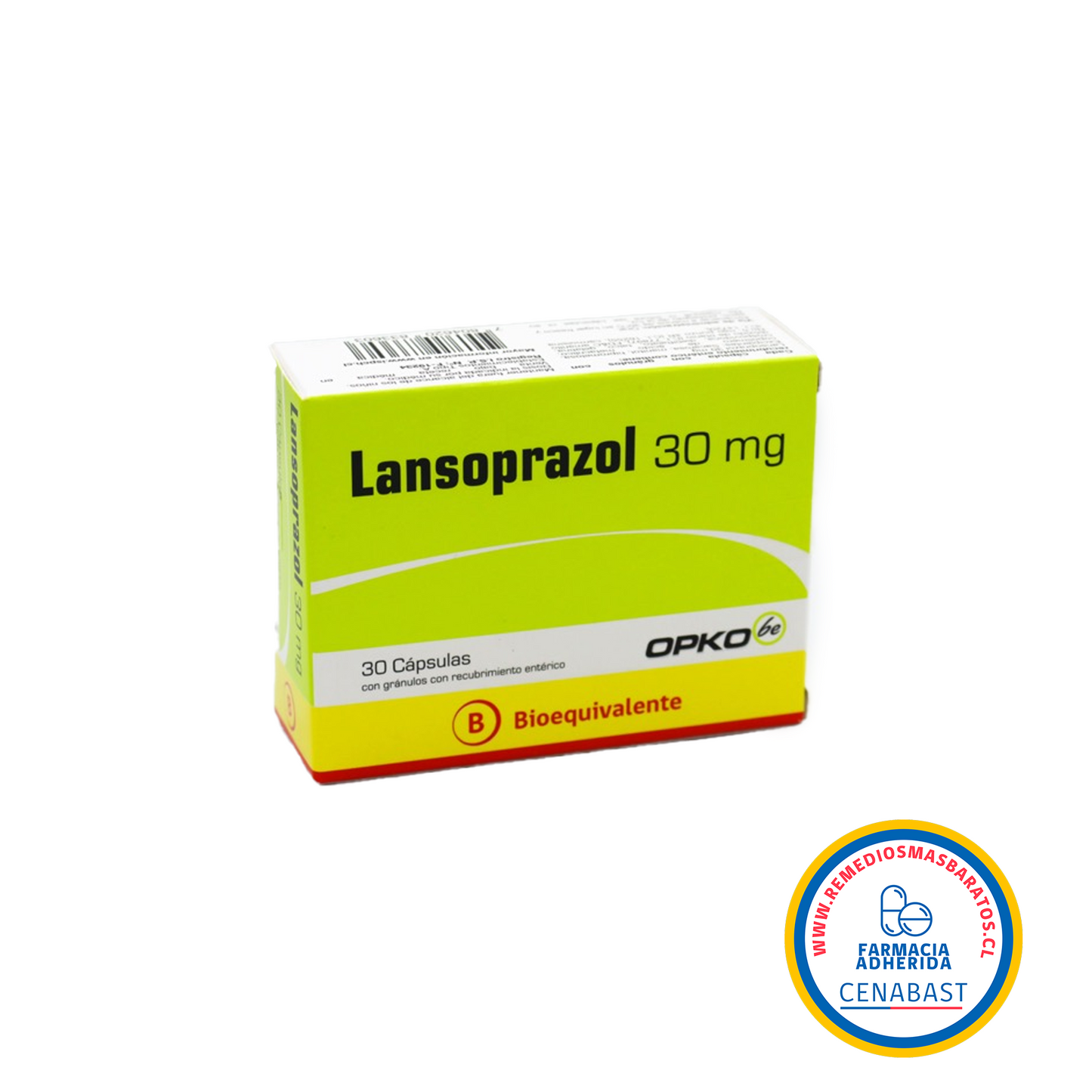 LANSOPRAZOL 30 MG X 30 CÁPSULAS