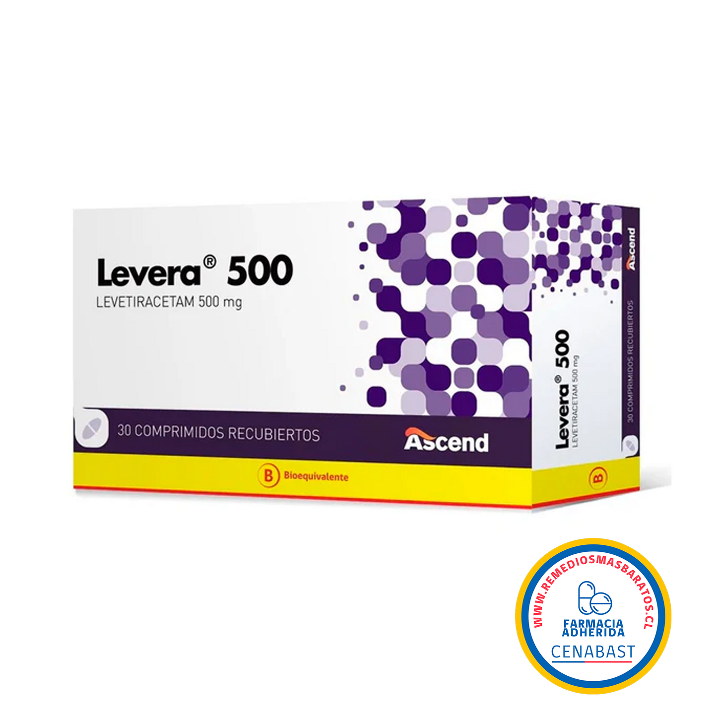 LEVERA 500 MG X 30 COMPRIMIDOS