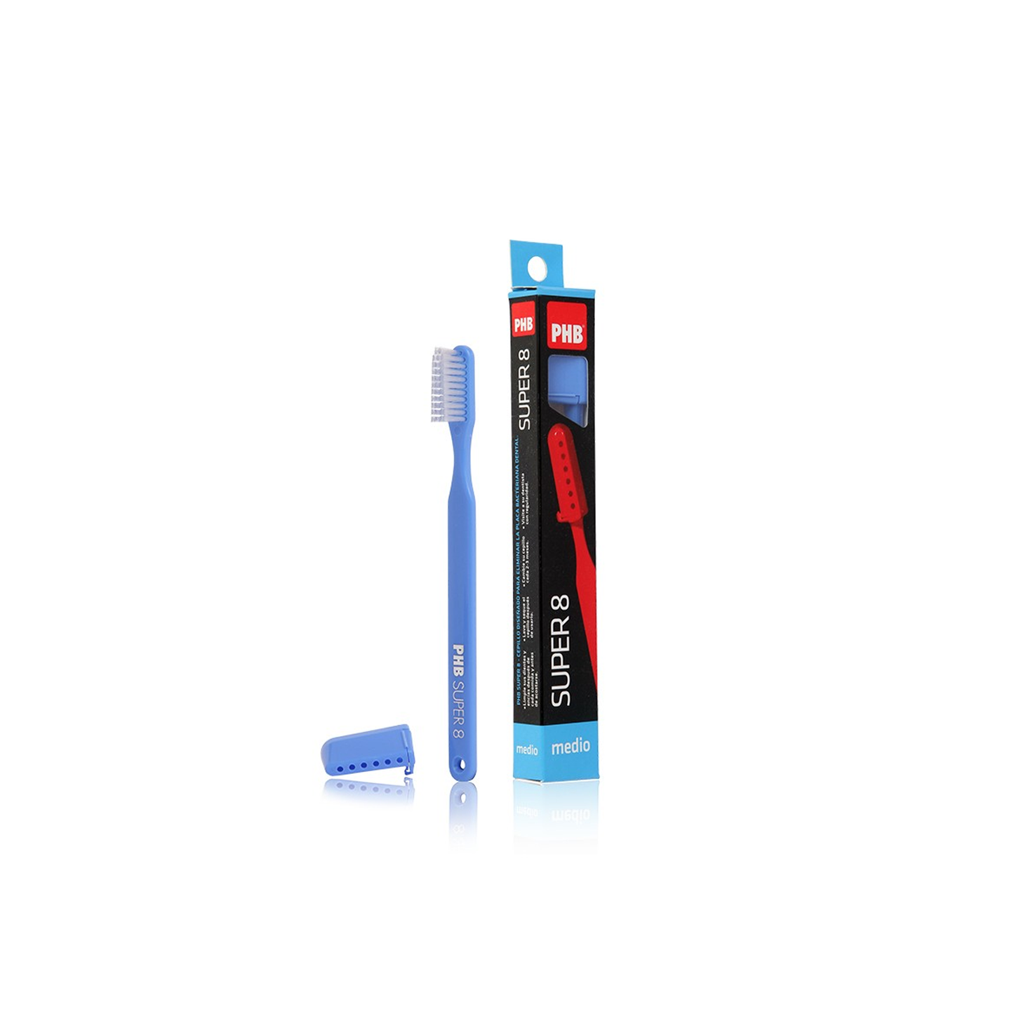 PHB CEPILLO DENTAL SUPER 8 X 1 UNIDAD