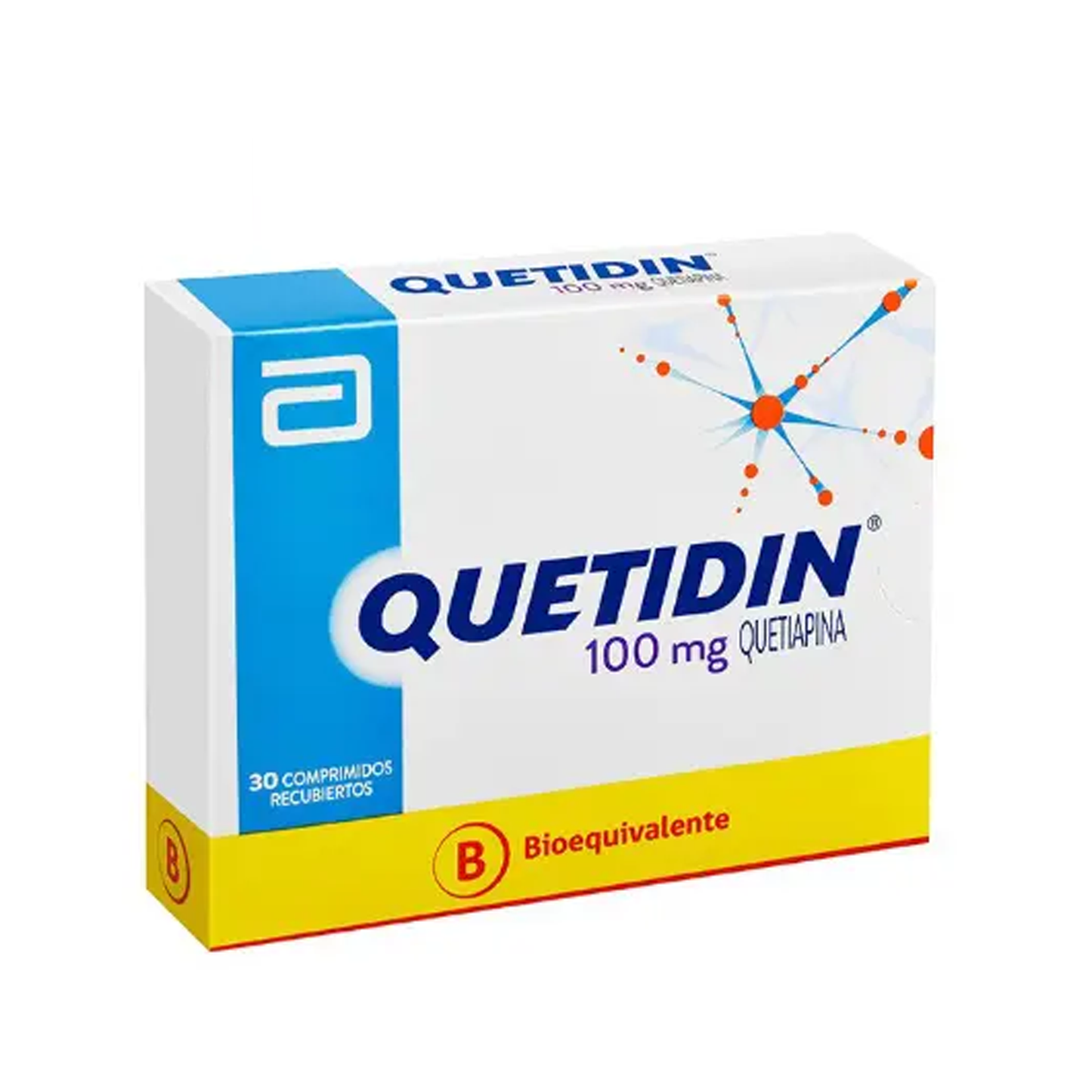 QUETIDIN COMPRIMIDOS 100 MG X 30 RECALCINE