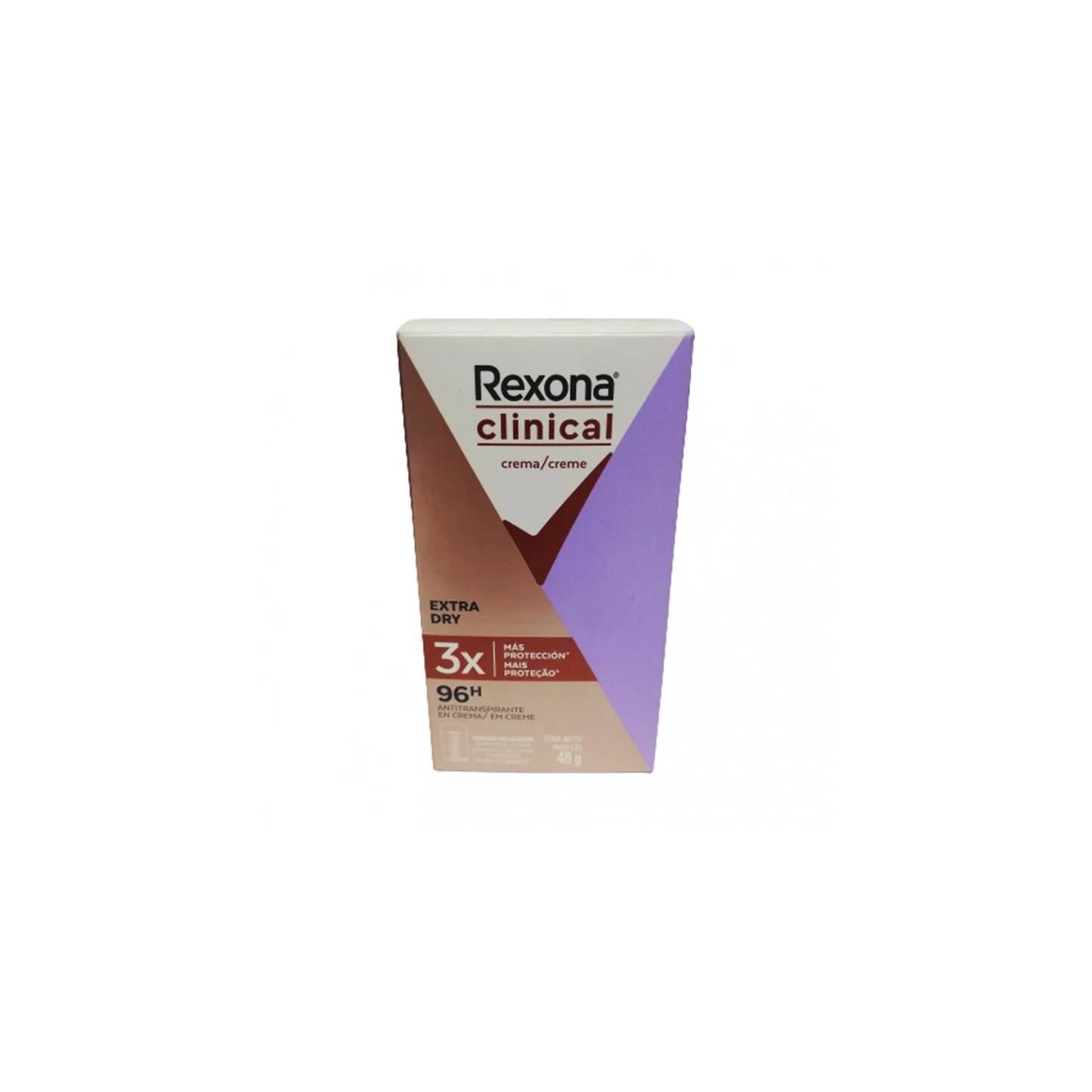 REXONA CLINICAL WOM CLASSIC CREMA ANTITRASPIRANTE X 48 GR.