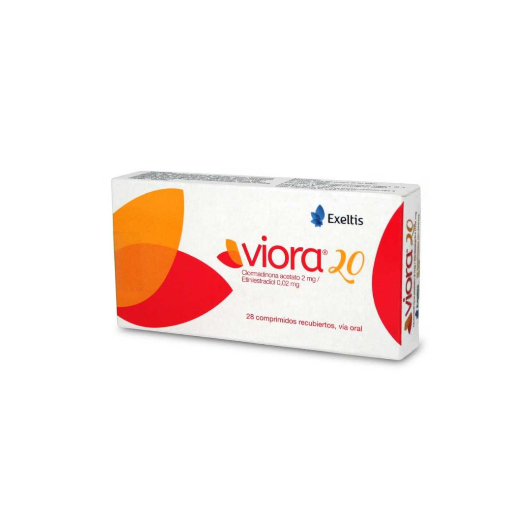 VIORA-20 28 COMPRIMIDOS RECUBIERTOS