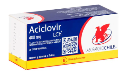 ACICLOVIR 400 MG X 35 COMPRIMIDOS
