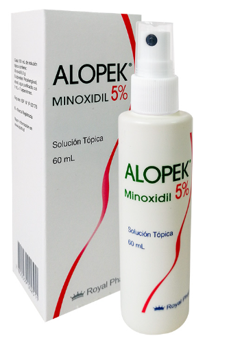 ALOPEK SOLN TOP. 5% 60ML X 1