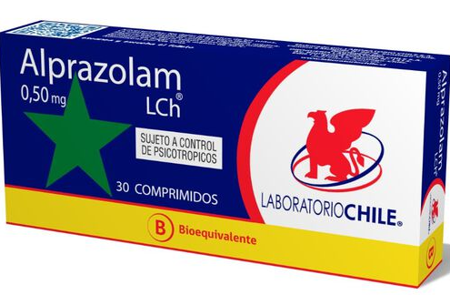 ALPRAZOLAM 30 COMPRIMIDOS 0,5 MG