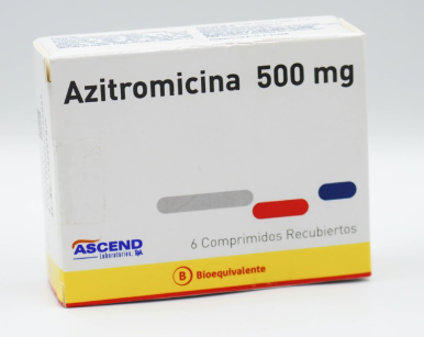 AZITROMICINA COMPRIMIDOS 500 MG X 6 U ASCEND BE