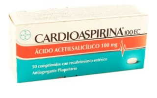 CARDIOASPIRINA 100 MG X 50 COMPRIMIDOS