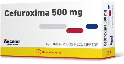 CEFUROXIMA 14 COMPRIMIDOS RECUBIERTOS 500 MG