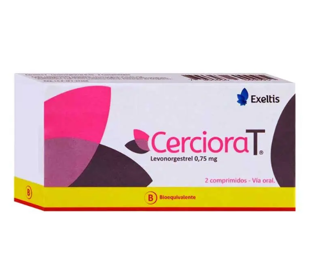 CERCIORAT 0.75 MG X 2 COMPRIMIDOS