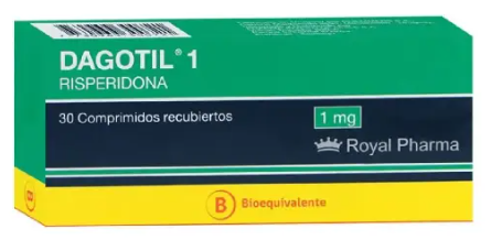 DAGOTIL COMPRIMIDOS 1 MG X 30