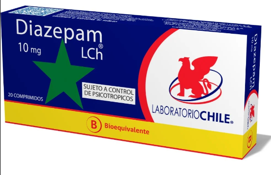 DIAZEPAM 10 MG X 20 COMPRIMIDOS