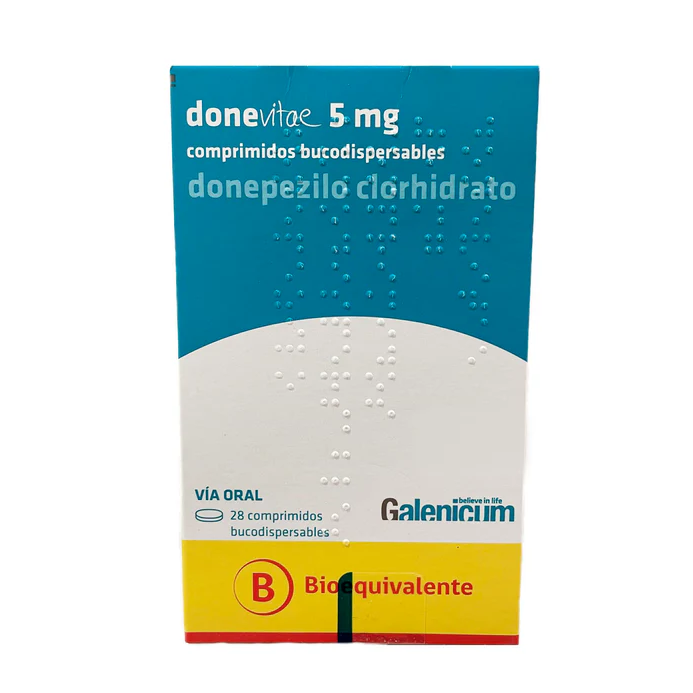 DONEVITAE COMPRIMIDOS DISPERSABLES 5 MG. X 28