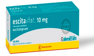 ESCITAVITAE COMPRIMIDOS RECUBIERTOS 10 mg