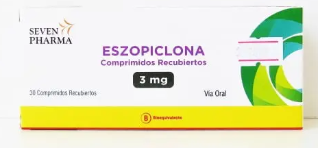 ESZOPICLONA 3 MG X 30 COMP