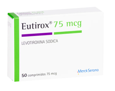 EUTIROX COMP 75 MCG X 50 U MERCK