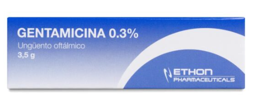 GENTAMICINA UNGÜENTO OFTALMOLÓGICA 0,3% X 3,5 GR