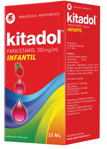 KITADOL GOTAS 100 MG / ML X 15 ML