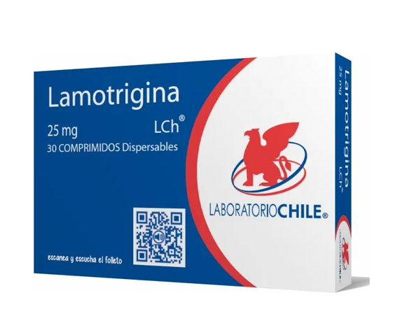 LAMOTRIGINA COMPRIMIDOS 25 MG. X 30