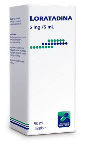 LORATADINA JARABE SOLUCIÓN ORAL 5 mg/5 mL