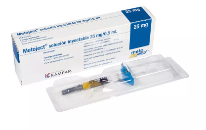 METOJECT® 25 MG/0,5 ML X 1 JERINGA PRE-LLENADA