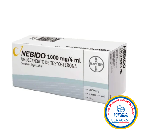 NEBIDO 1000 MG/4ML X 1 UNIDAD CENABAST