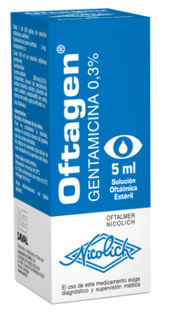 OFTAGEN SOLUCIÓN OFTALMOLÓGICA 0,3% X 5 ML SAVAL
