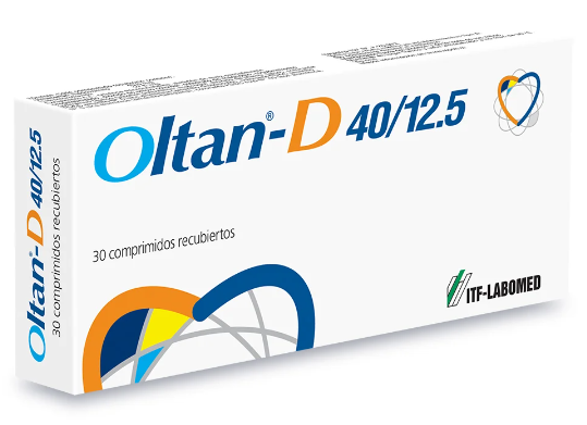OLTAN-D COMPRIMIDOS RECUBIERTOS 40MG/12,5MG.30 LABOMED