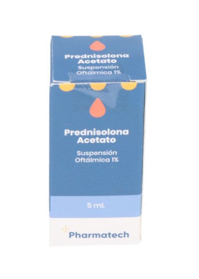 PREDNISOLONA SUSPENSION OFTALMCA 1% X 5 ML